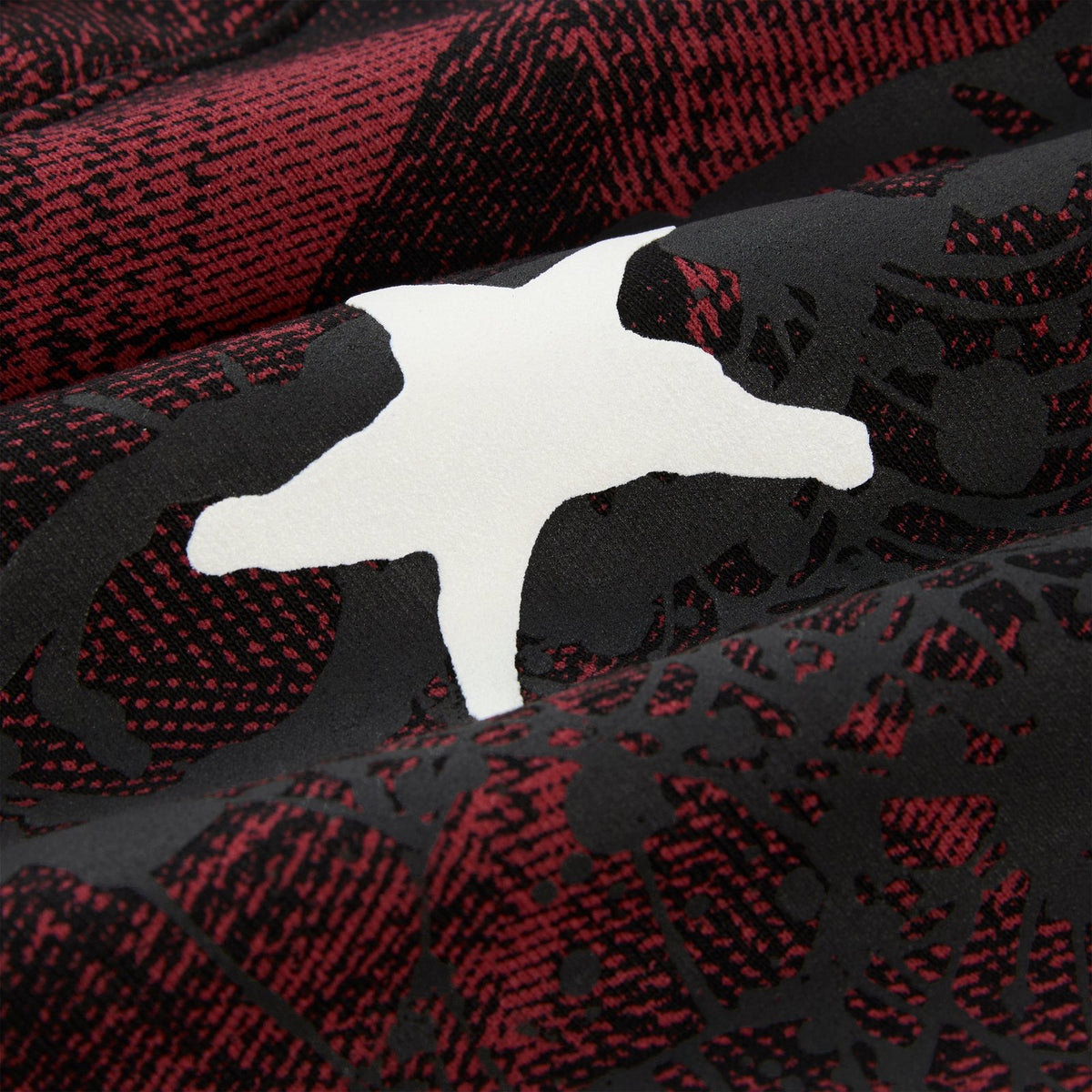 PLAID SPLATT HOODIE
