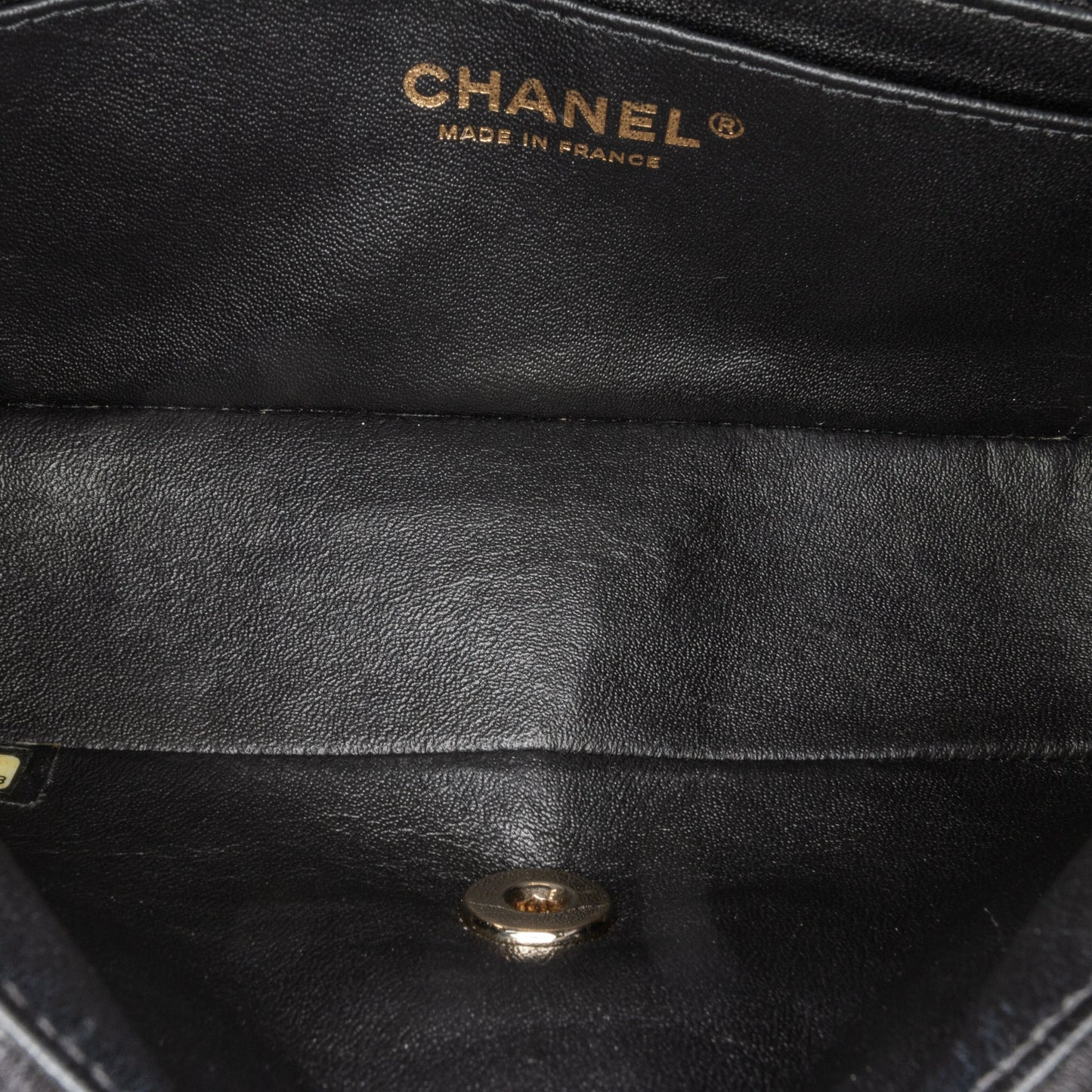 Chanel Mini Rectangular Classic Jersey Single Flap Black