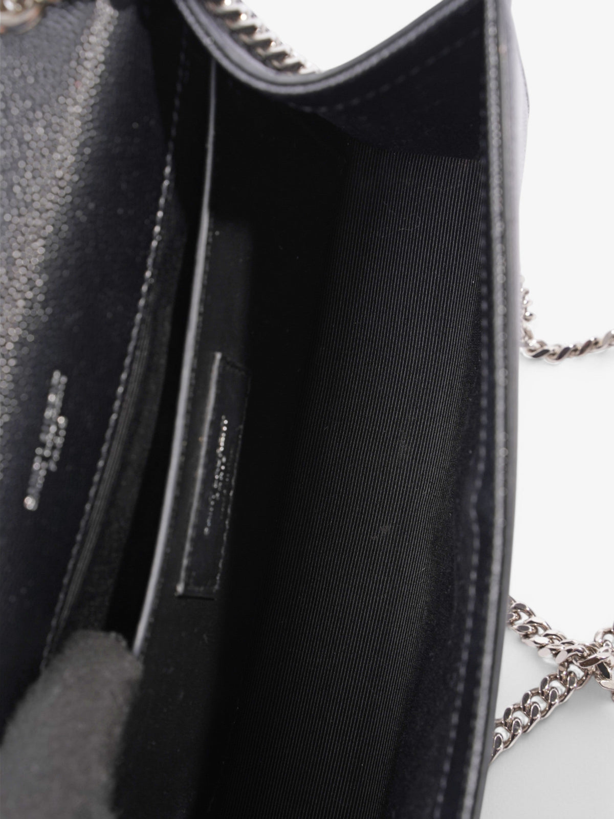 Saint Laurent Kate Black Leather Medium