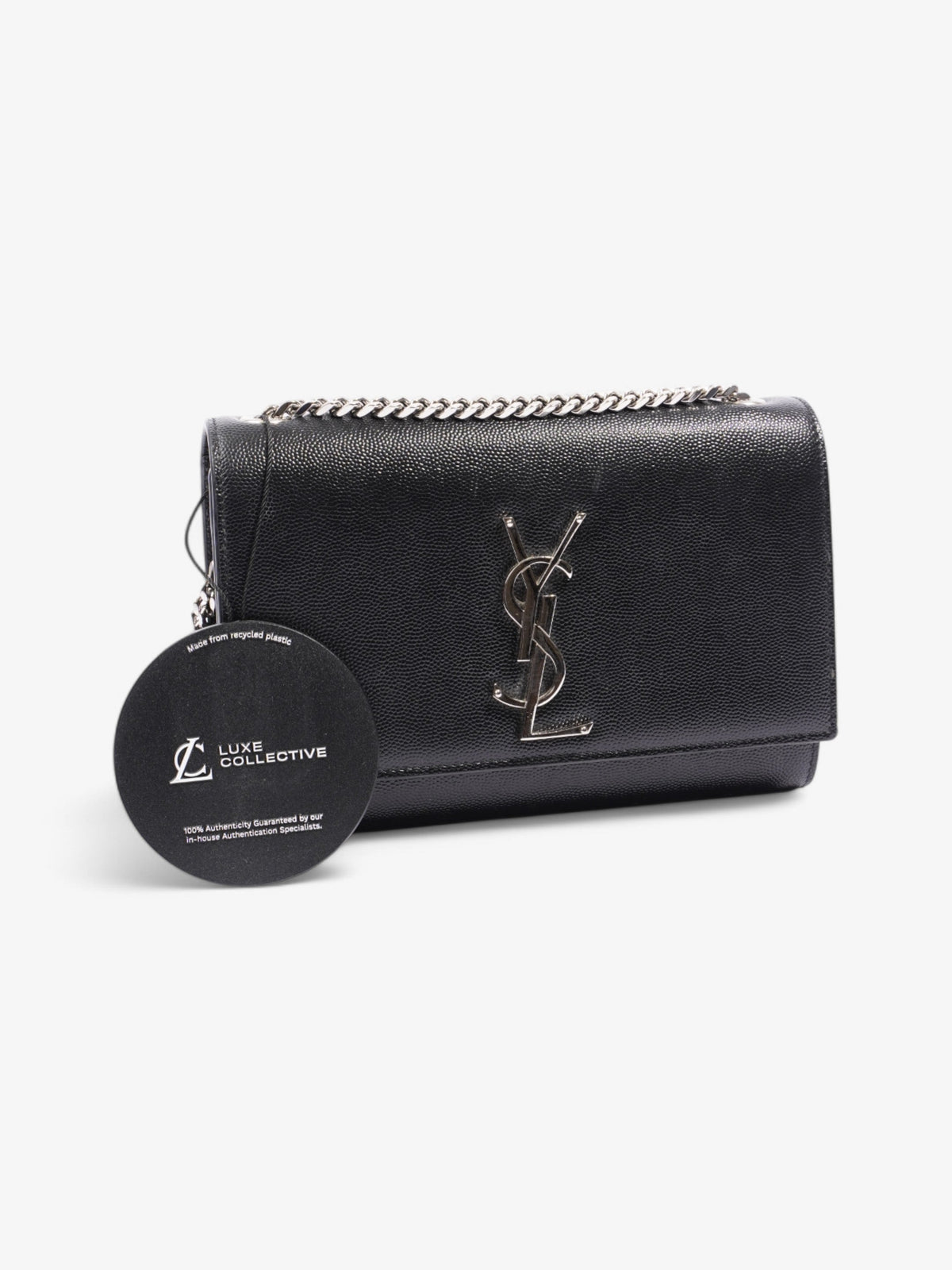 Saint Laurent Kate Black Leather Medium