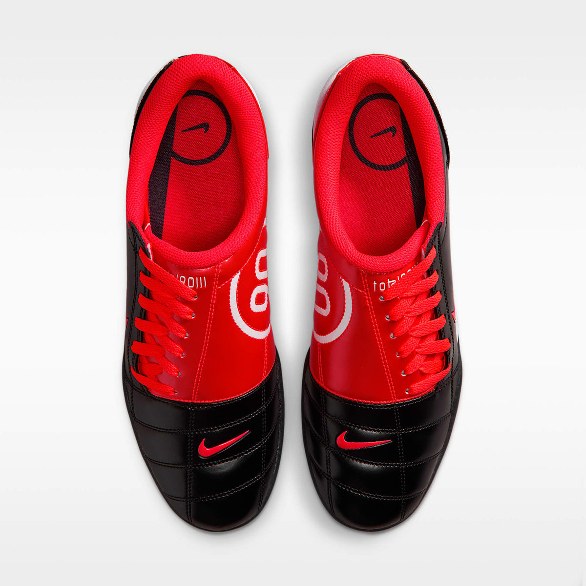 Nike Total 90 - Black/White/Black/Bright Crimson