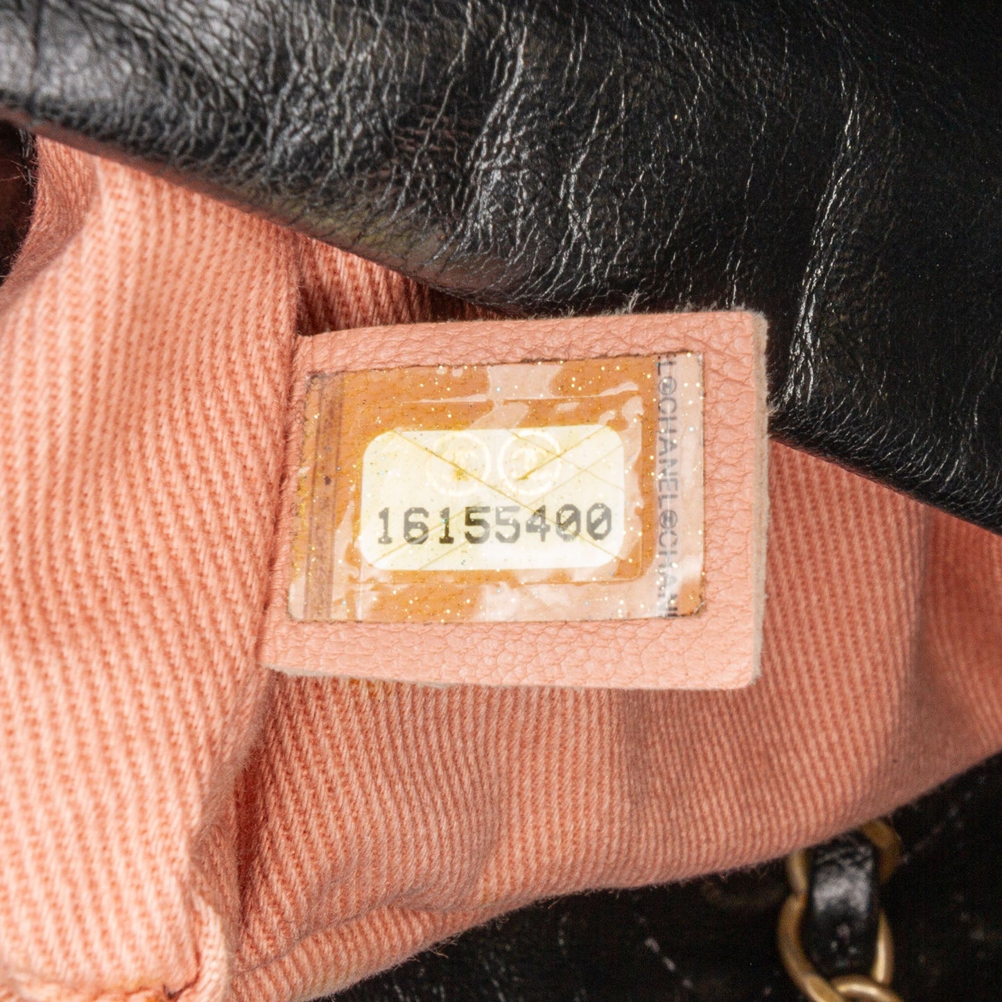 Chanel Aged Calfskin Midnight Swim Baluchon Bag Black