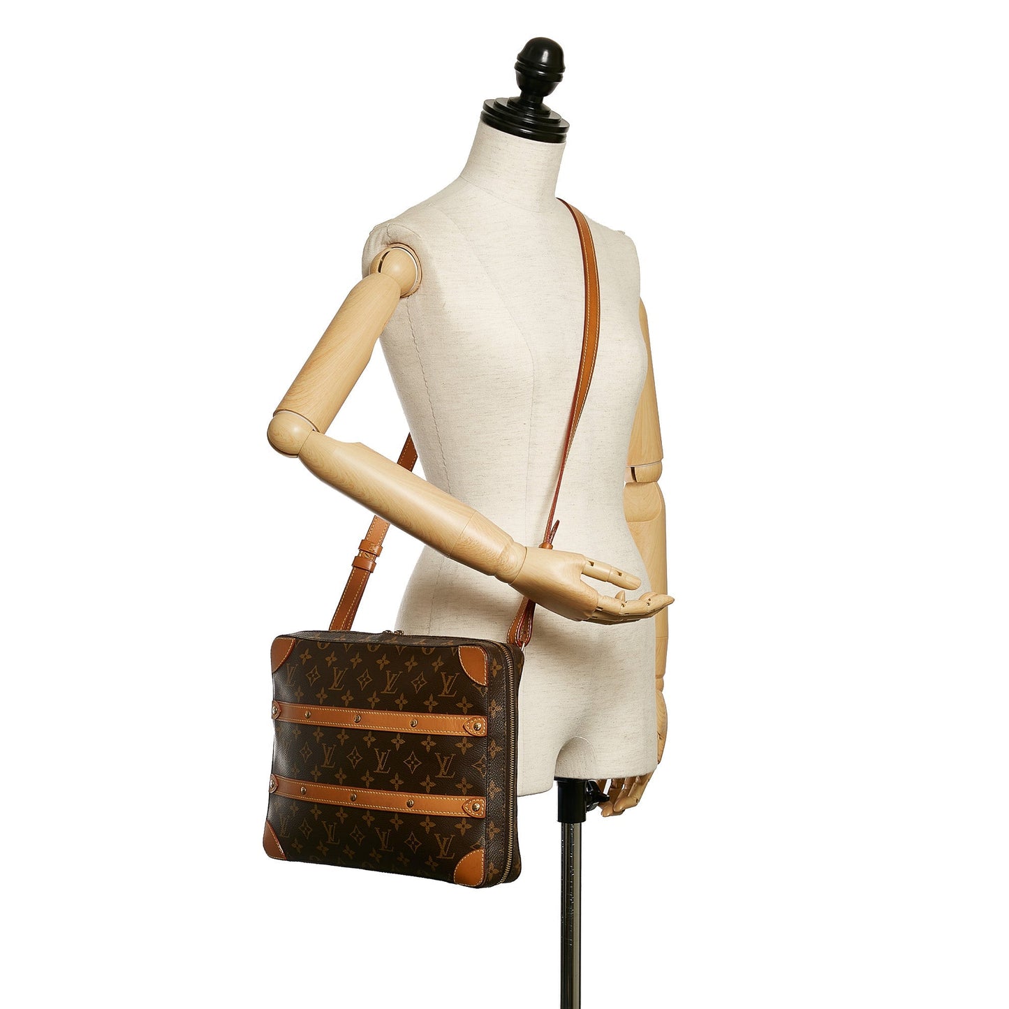 Louis Vuitton Monogram Soft Trunk Messenger Brown