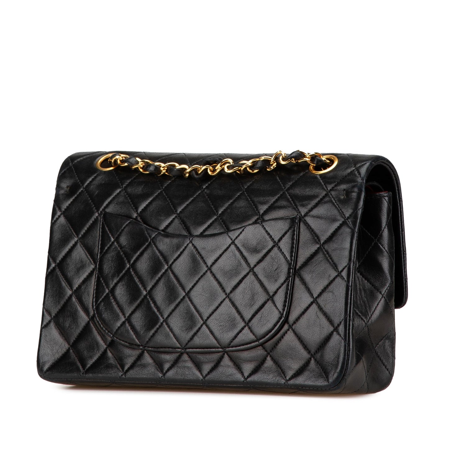 Chanel Medium Classic Lambskin Double Flap Black