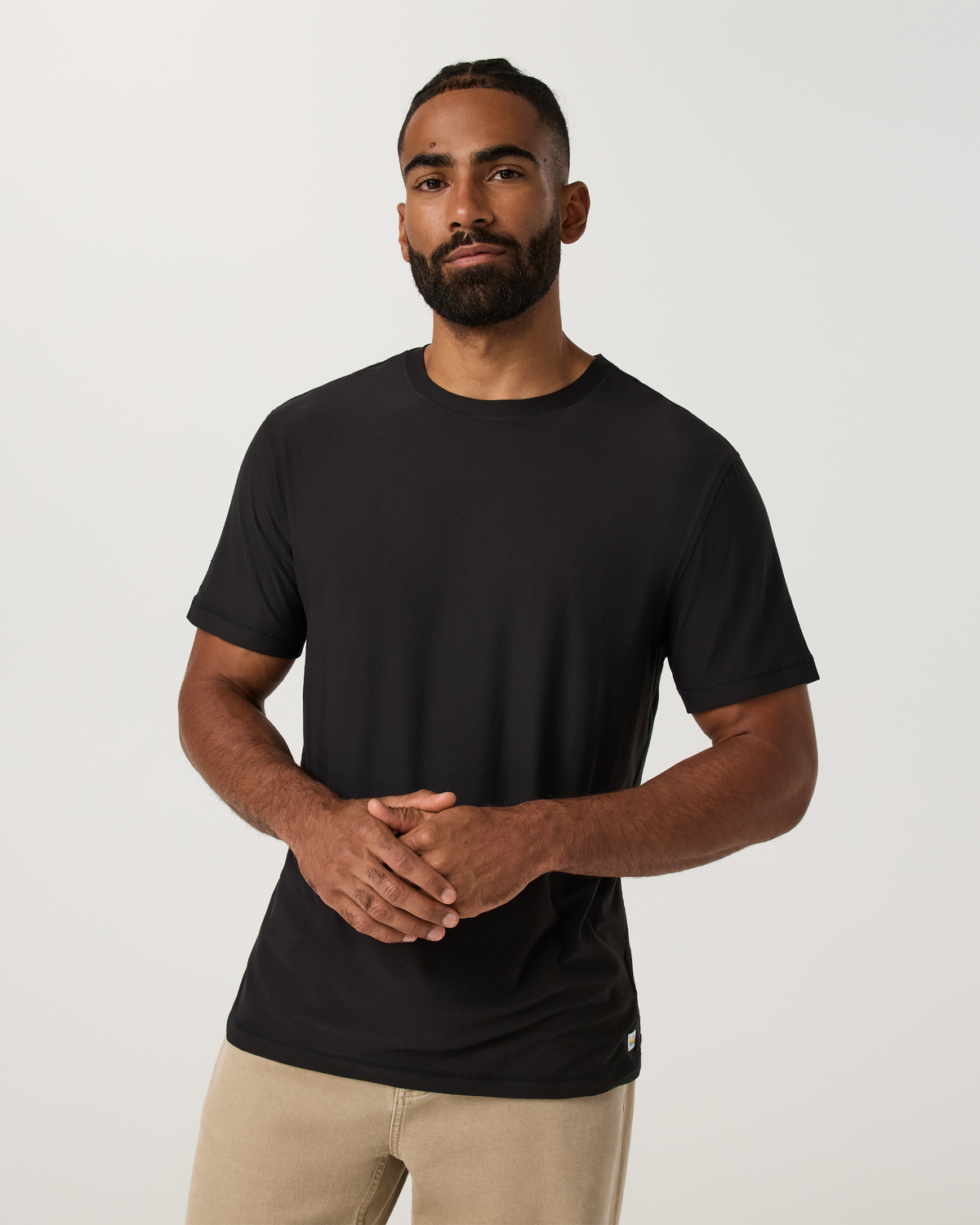 Vuori Strato Tech Tee - Black