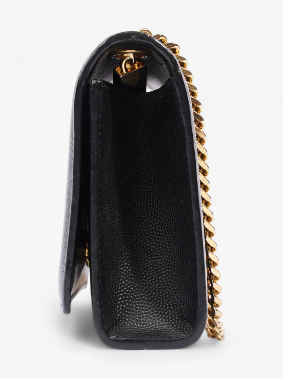 Saint Laurent Kate Black Grained Leather Small