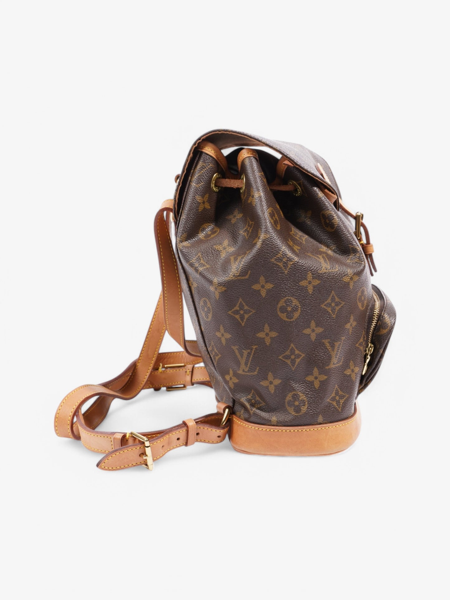 Louis Vuitton Montsouris Monogram Coated Canvas MM