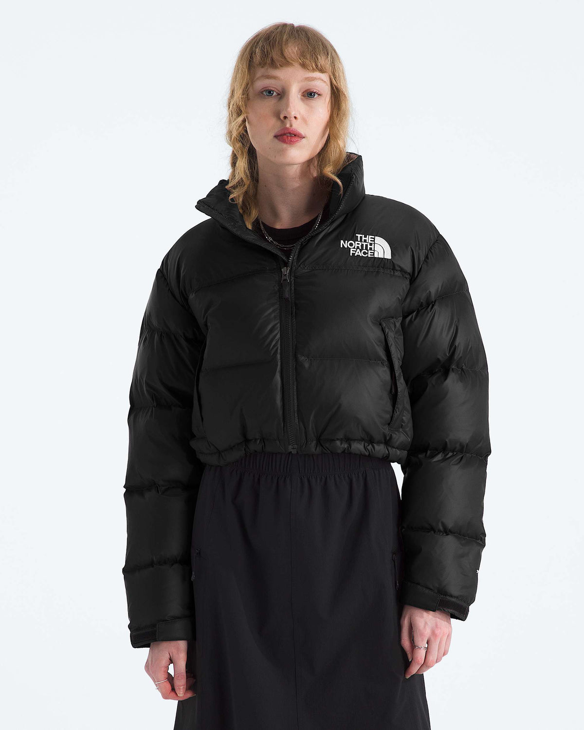 The North Face Nuptse Short Jacket - TNF Black / Recycled Down