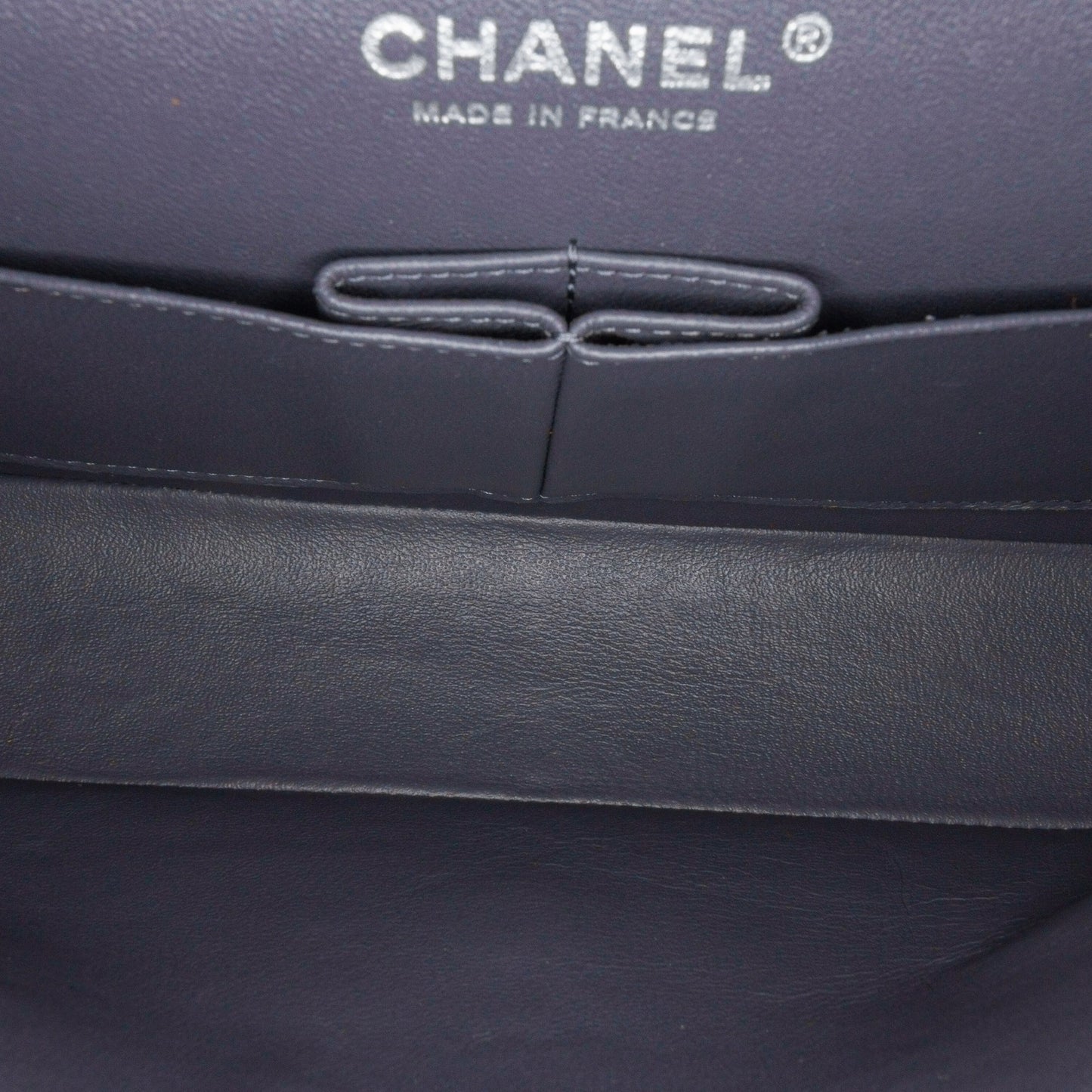Chanel Medium Classic Nubuck Double Flap Gray