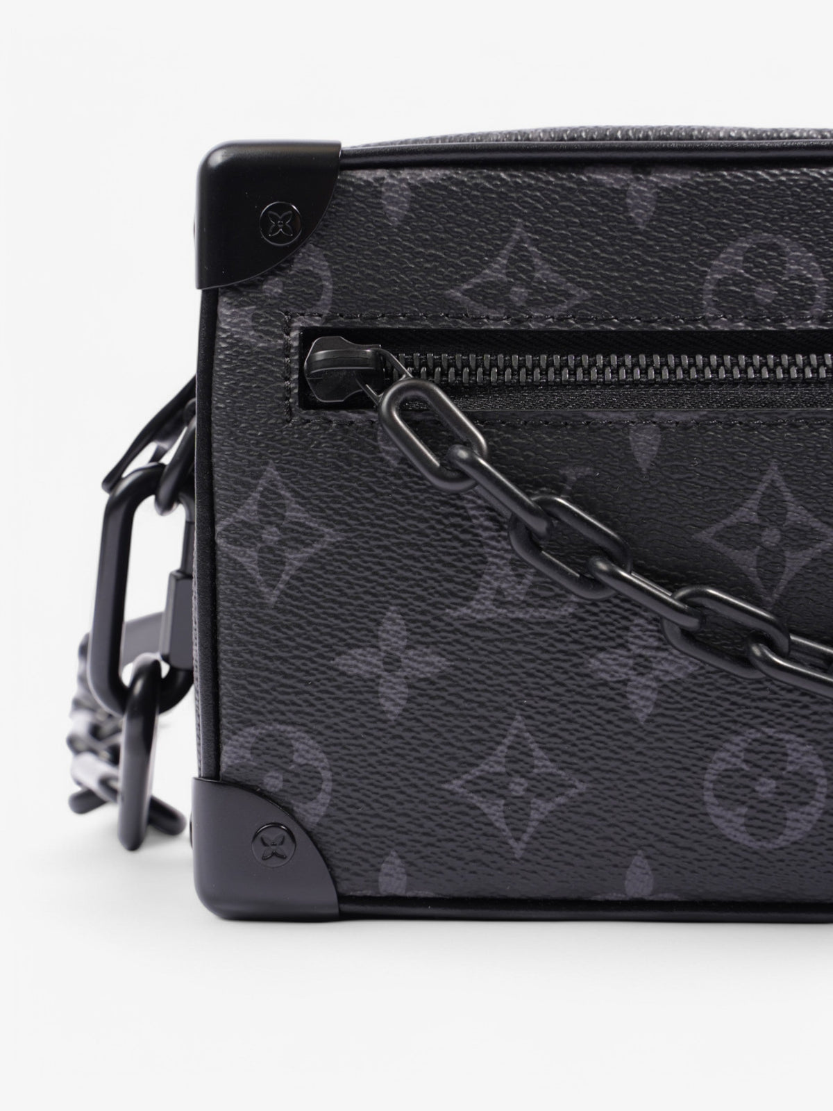 Louis Vuitton Soft Trunk Monogram Eclipse Coated Canvas Mini
