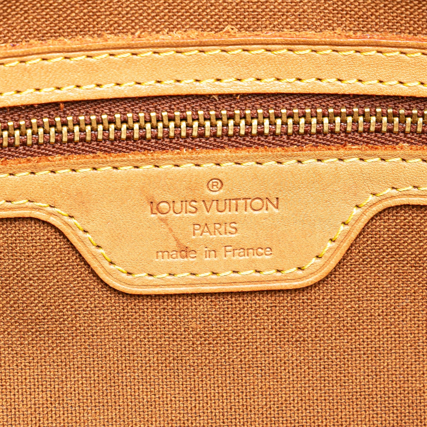 Louis Vuitton Monogram Cabas Piano Brown