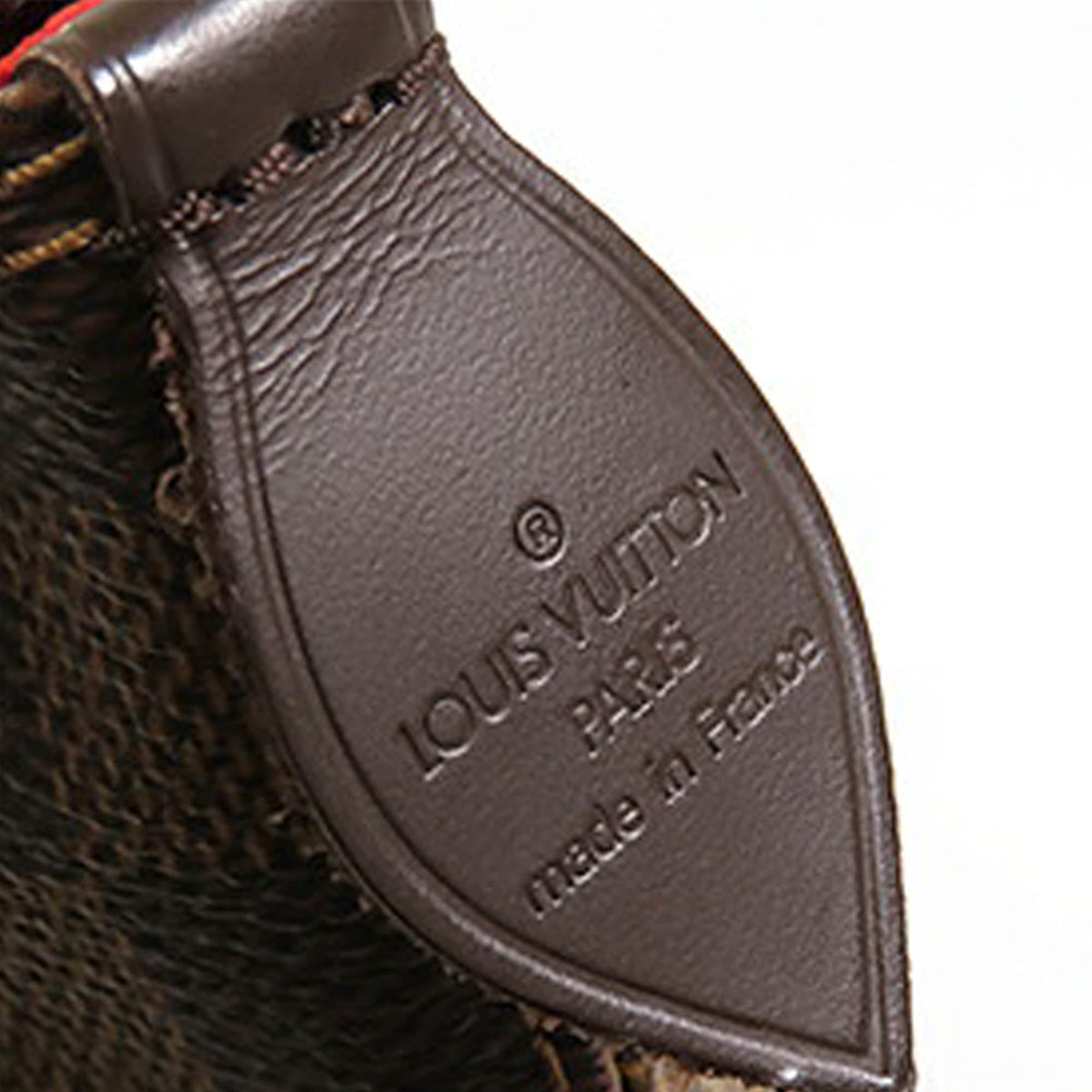 Louis Vuitton Damier Ebene Saleya PM Brown