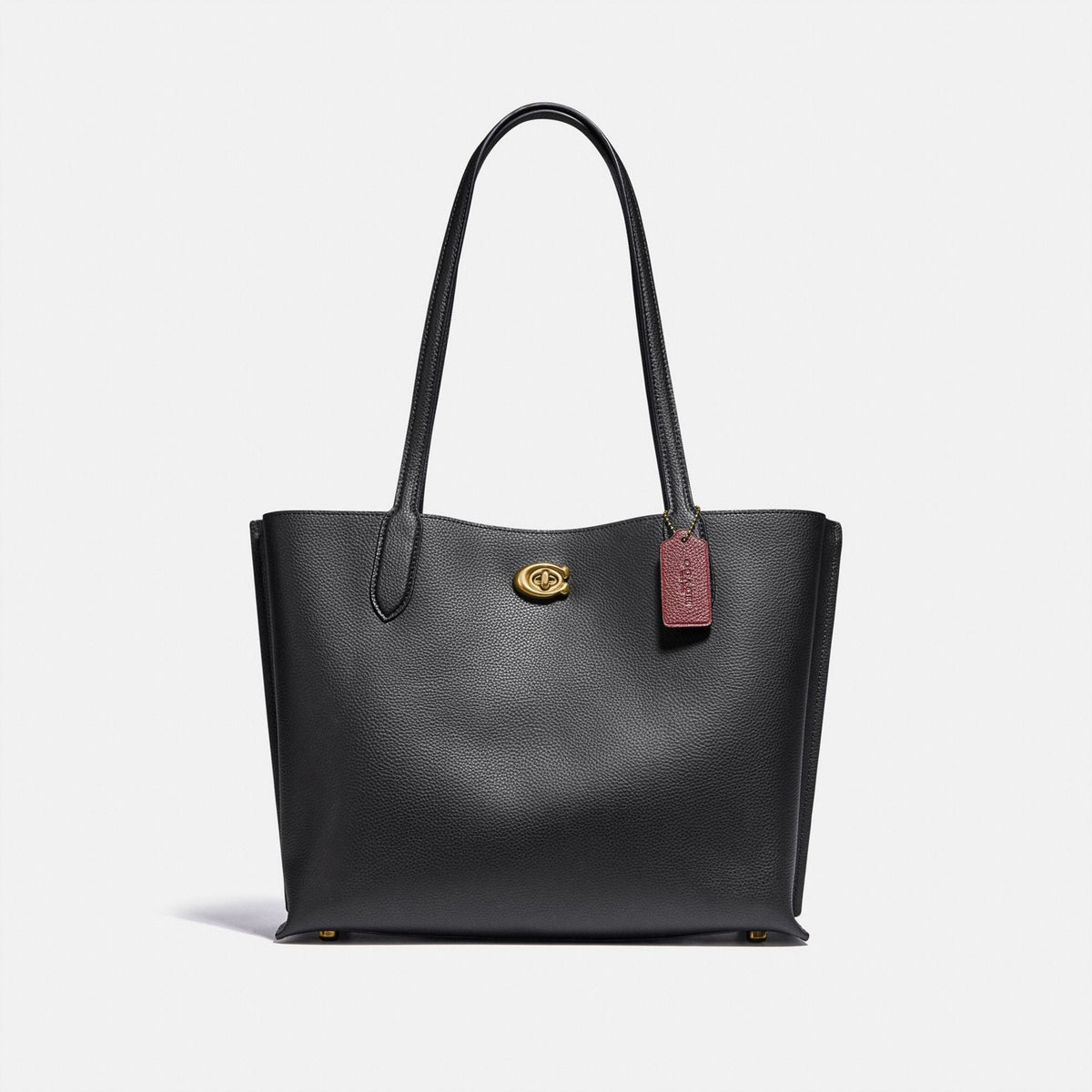 Coach Willow Tote - Brass/Black