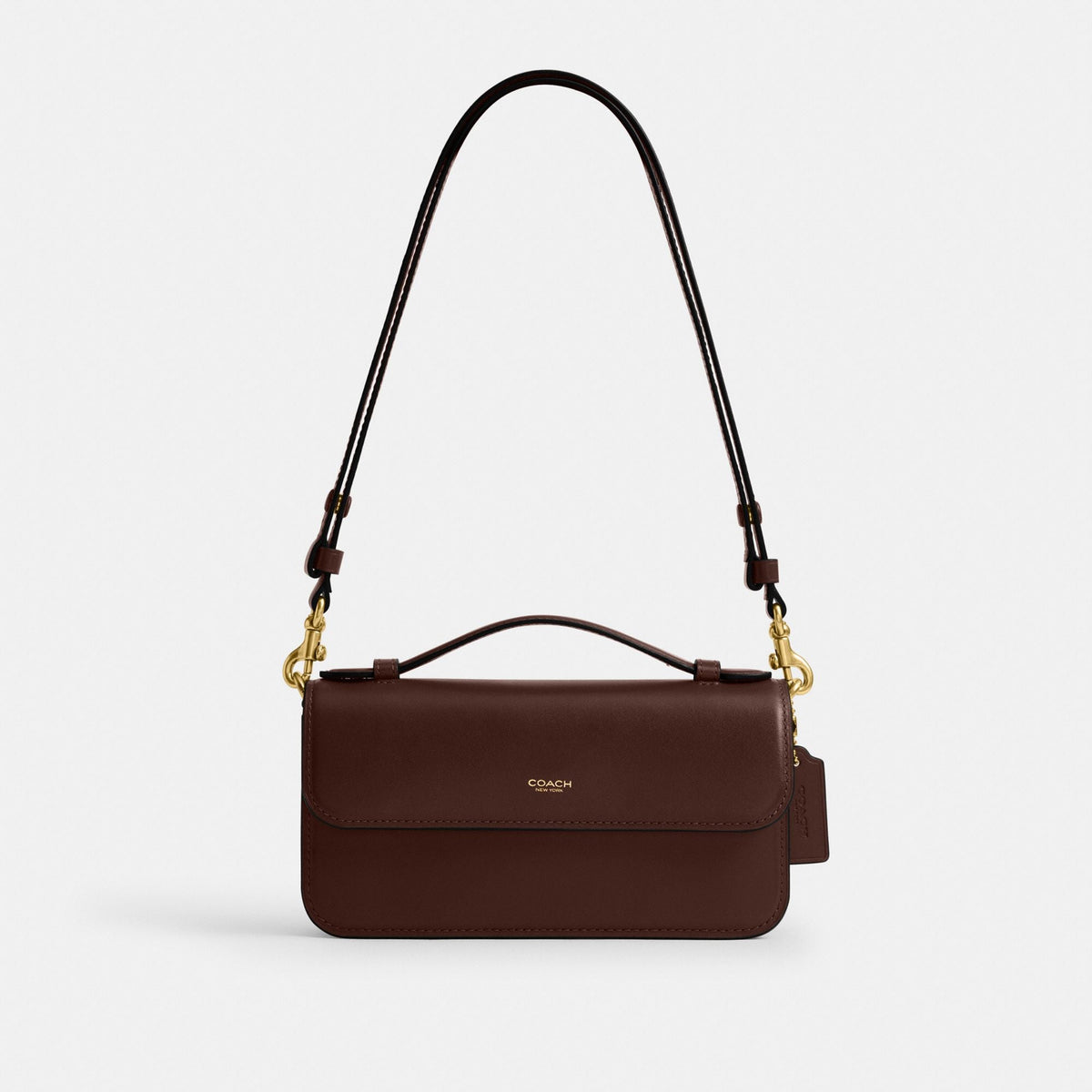 Coach Elora Top Handle Crossbody - Brass/Maple