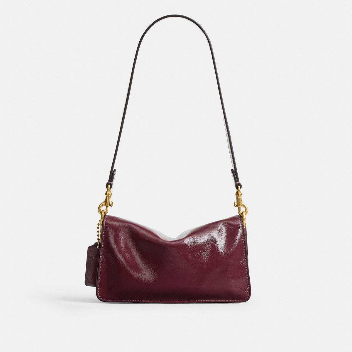 Coach Tabby Shoulder Bag 20 - Brass/Dark Cherry