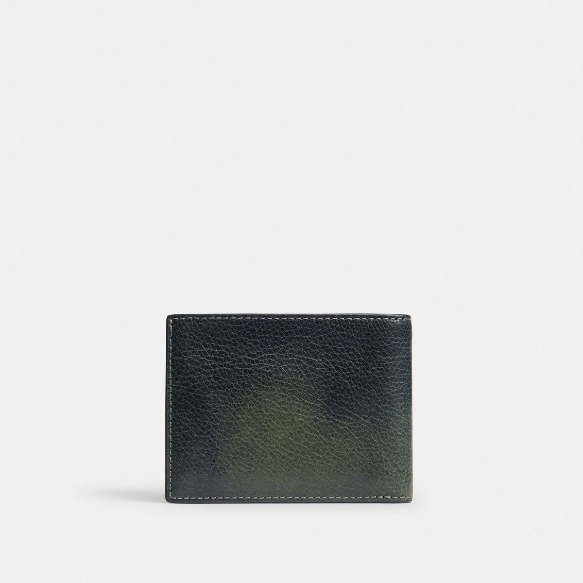 Coach Slim Billfold Wallet (men) - Navy/Green