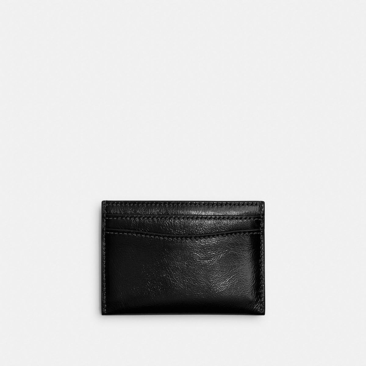 Coach Essential Card Case - Silver/Black