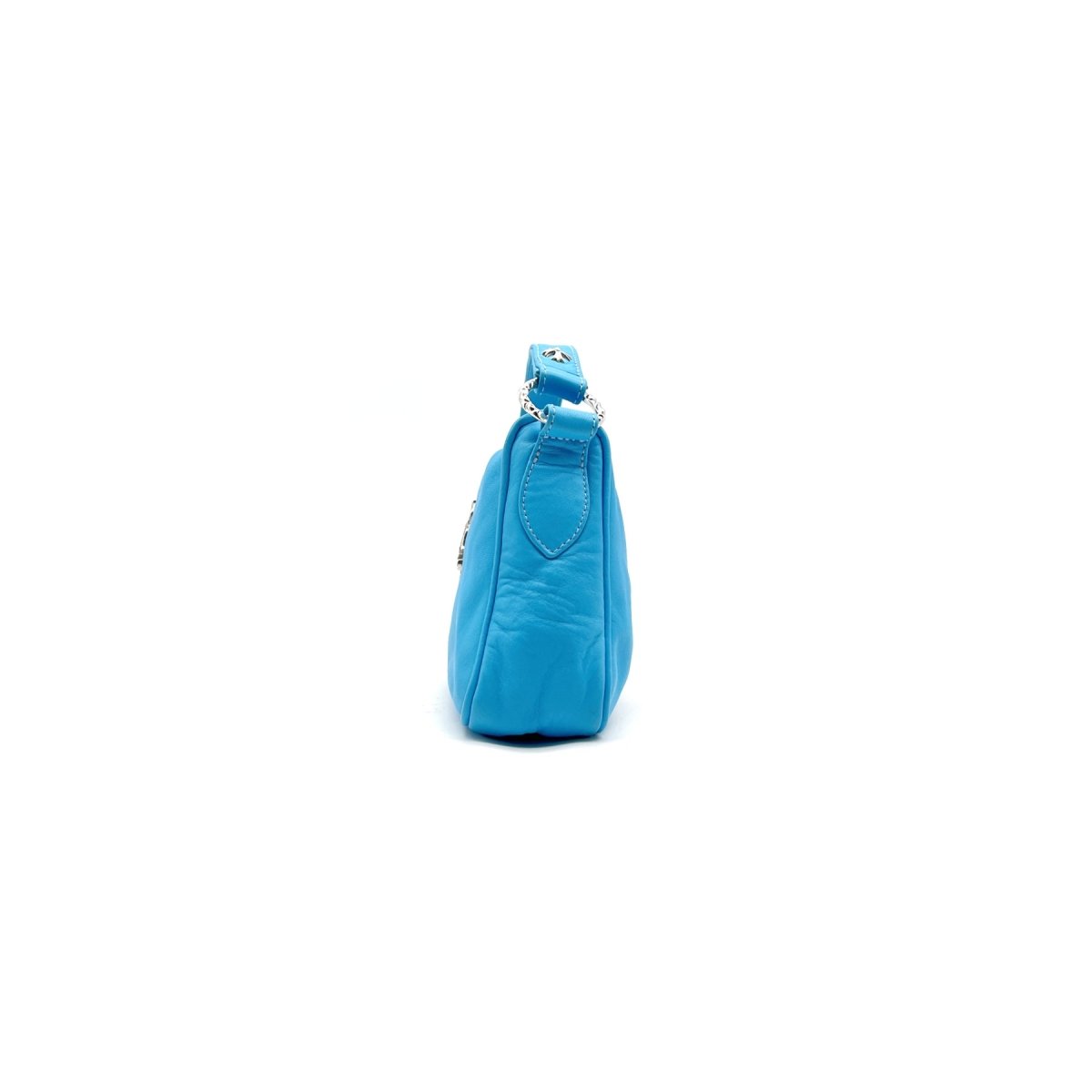 Chrome Hearts Silver Dagger Blue Nugget Bag