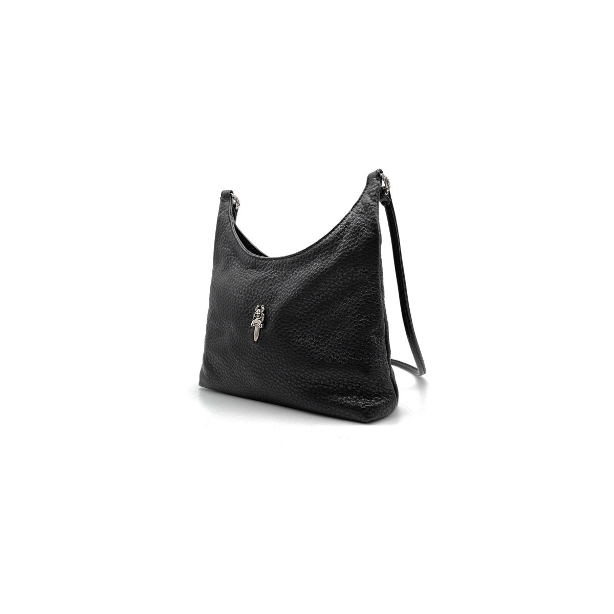Chrome Hearts Viv Silver Dagger Black Bag