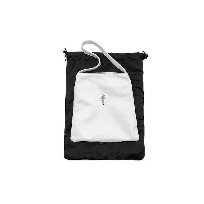 Chrome Hearts White Dracula Silver Dagger Bag