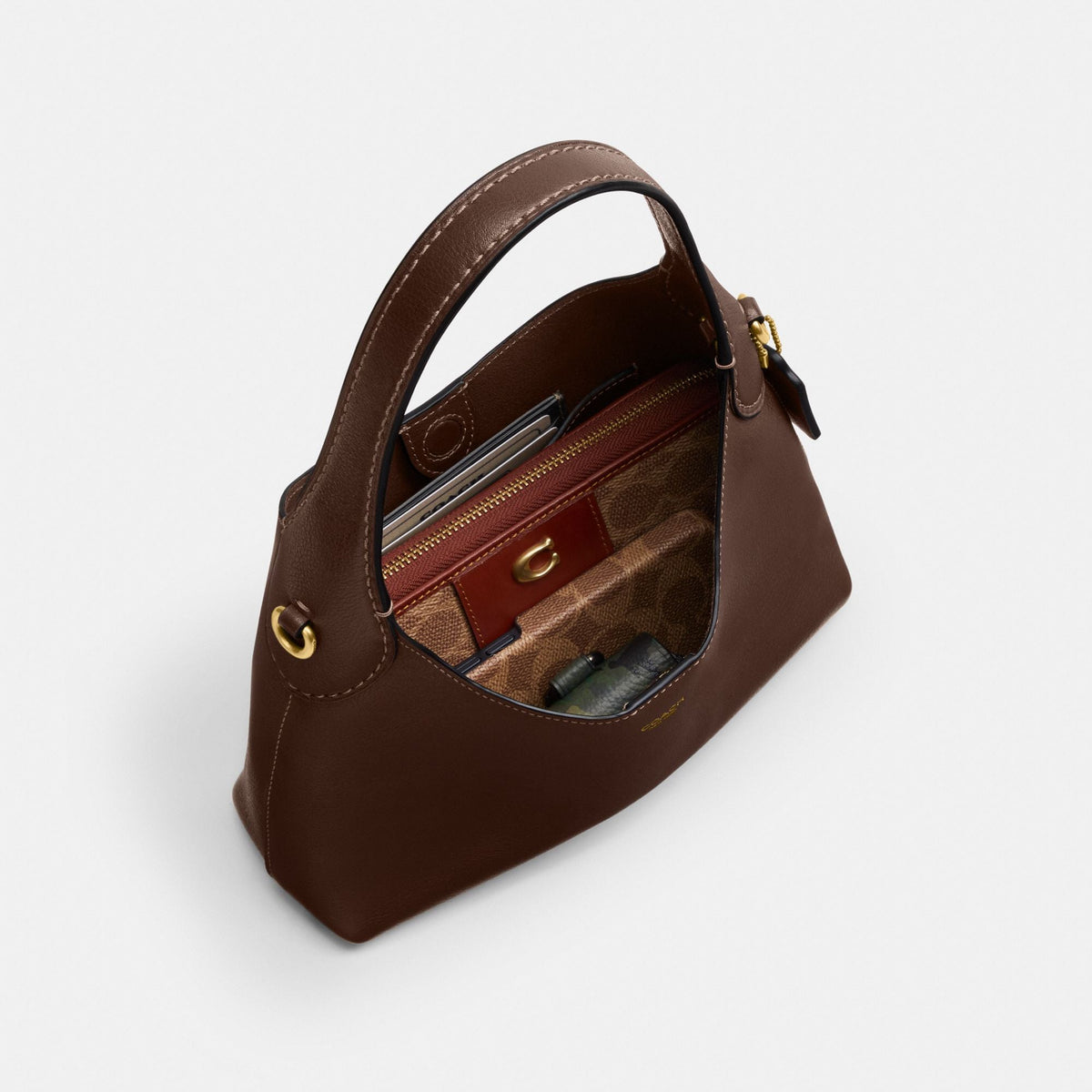 Coach Brooklyn Shoulder Bag 23 - Brass/Maple