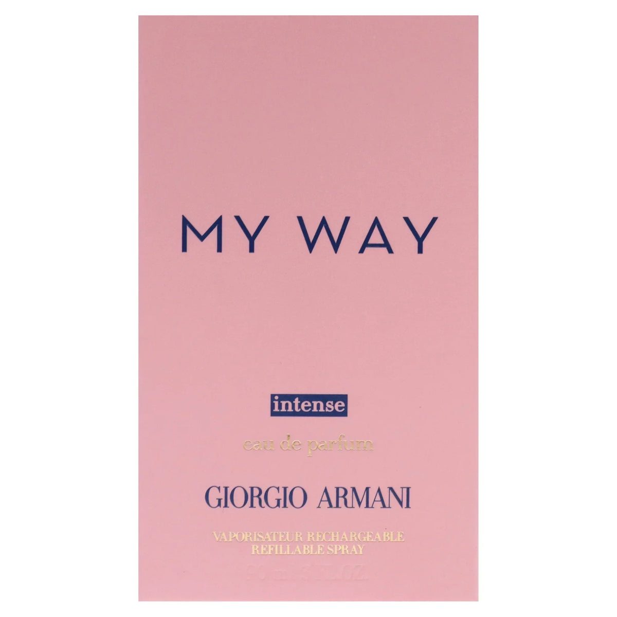 Giorgio Armani My Way Intense , 3 oz EDP Spray (Refillable)