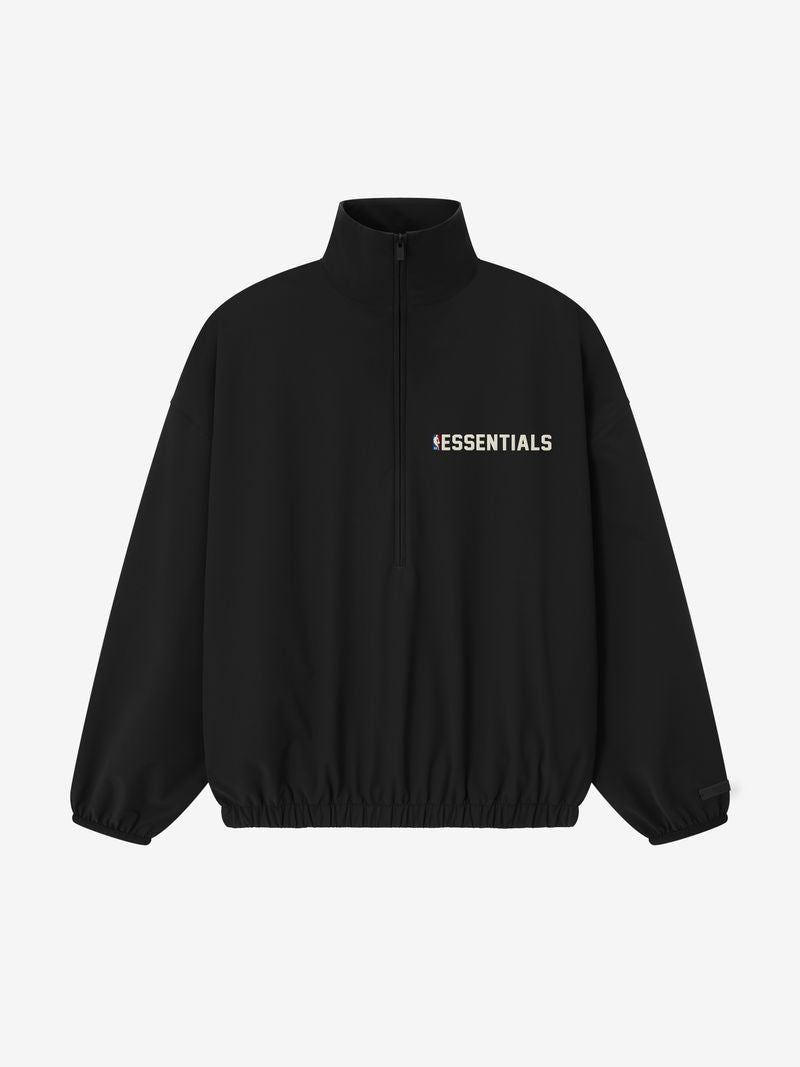 Nylon NBA 1/2 Zip Track Jacket