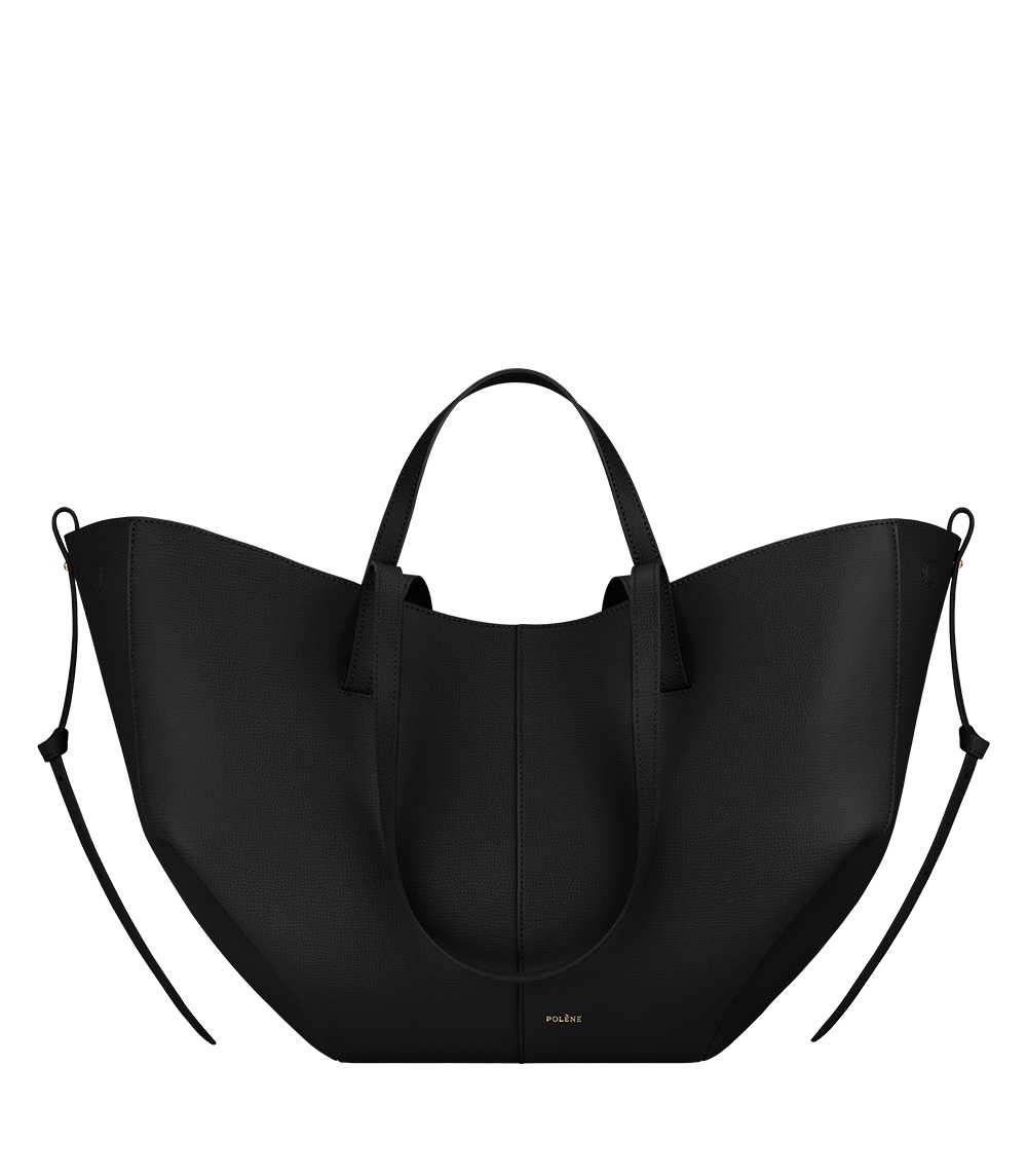 Polène Cyme Tote - Textured Black