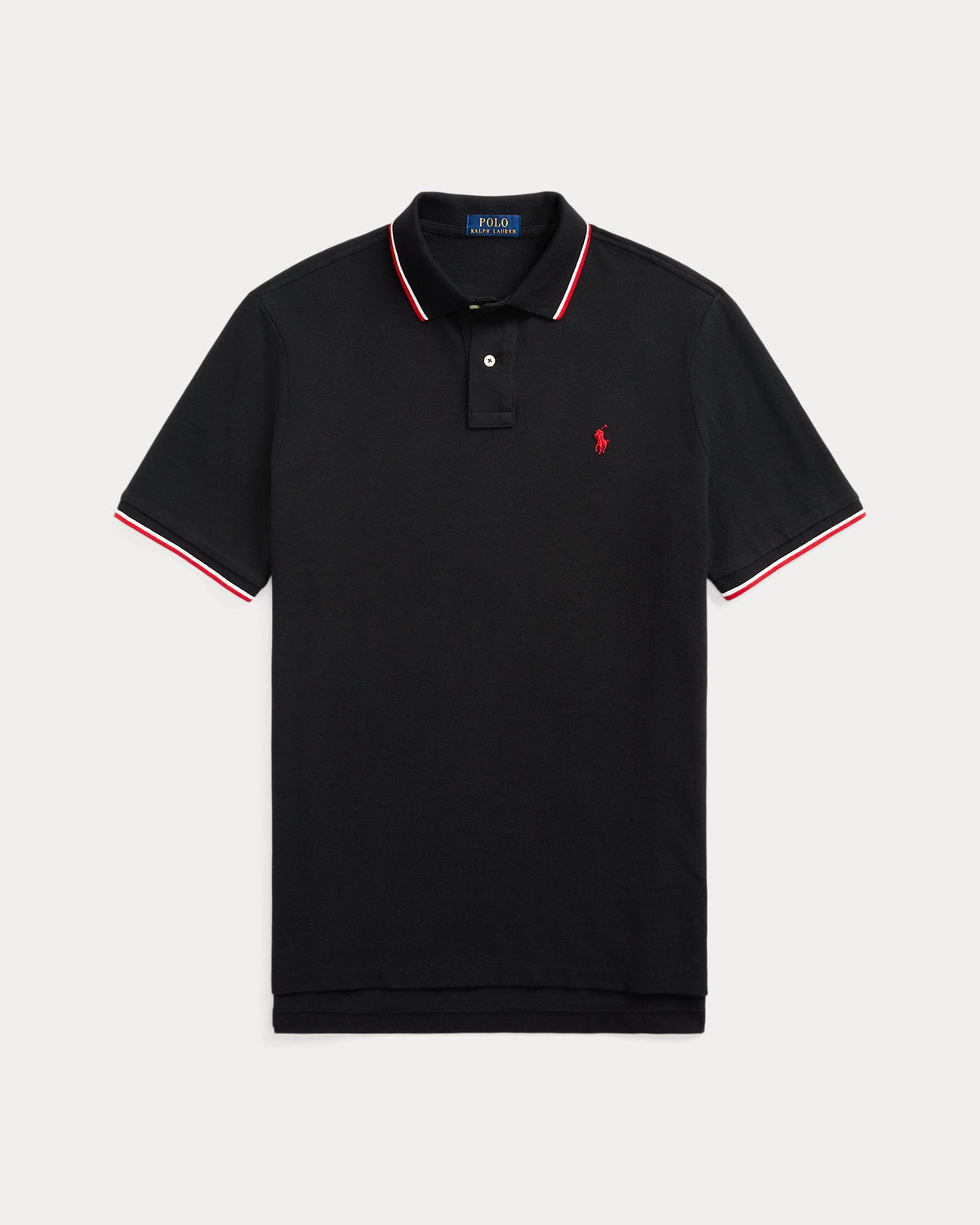Ralph Lauren Classic Fit Mesh Polo - Polo Black