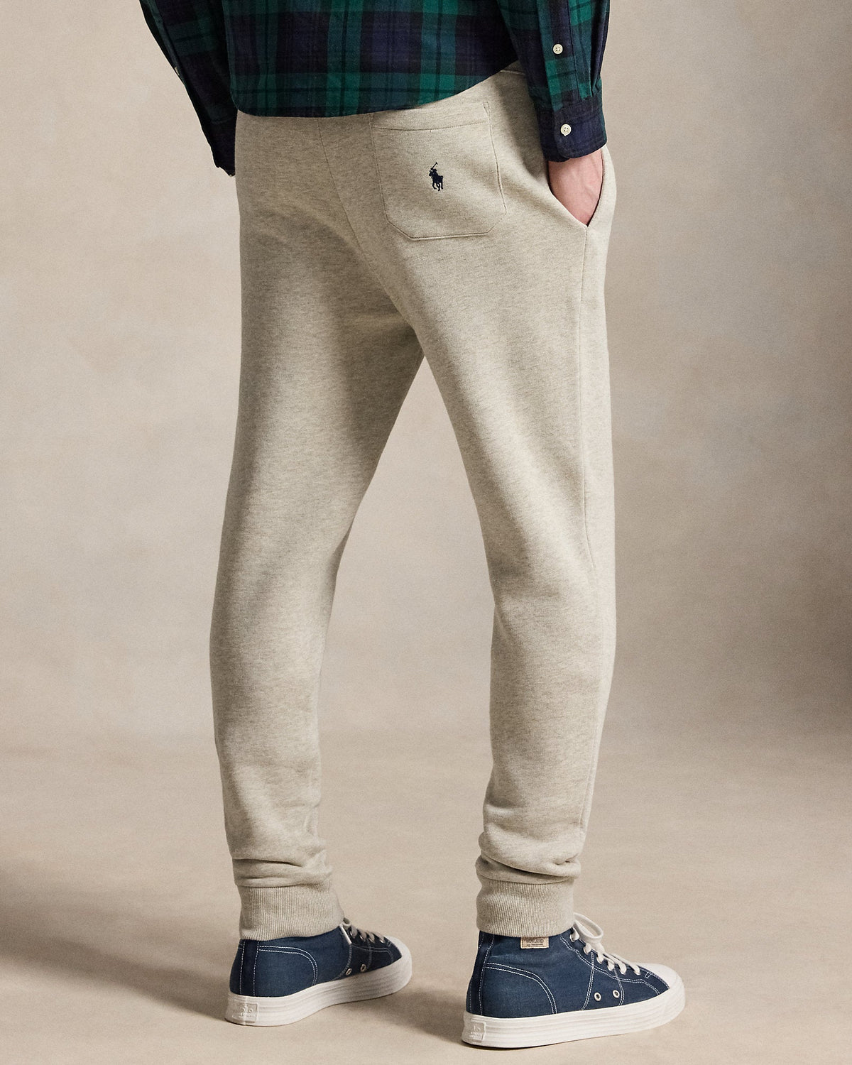 Ralph Lauren Logo Fleece Jogger - Sport Heather