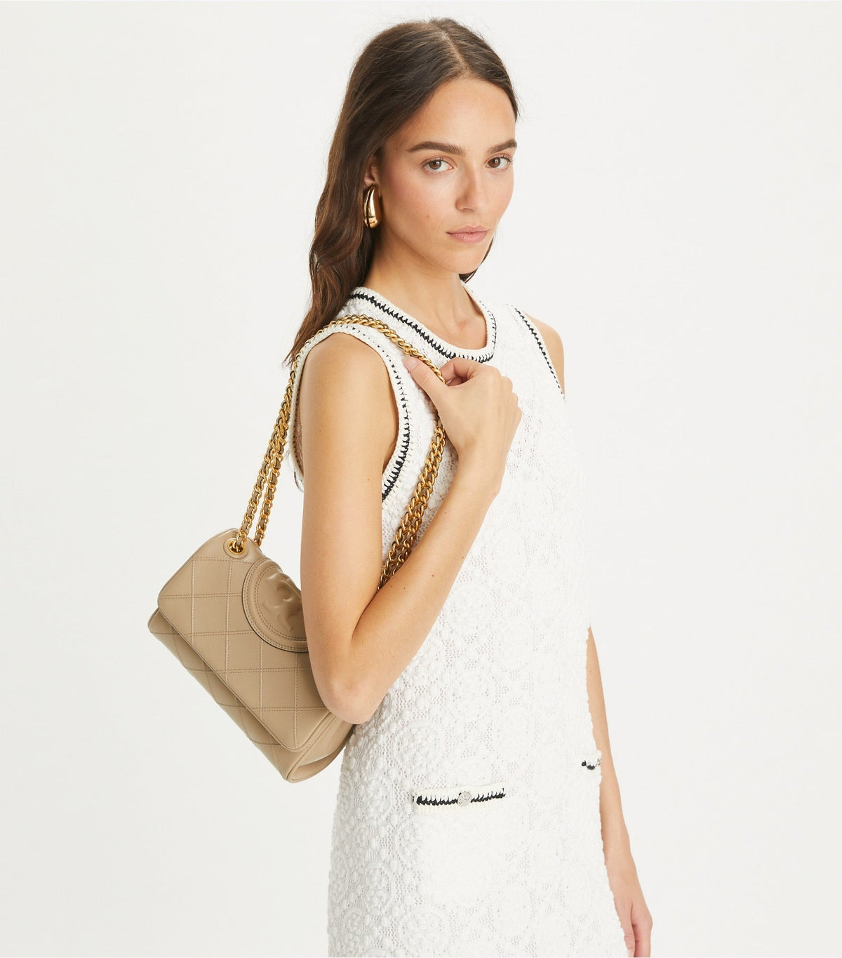 Tory Burch Fleming Soft Small Convertible Bag - Fresh Clay