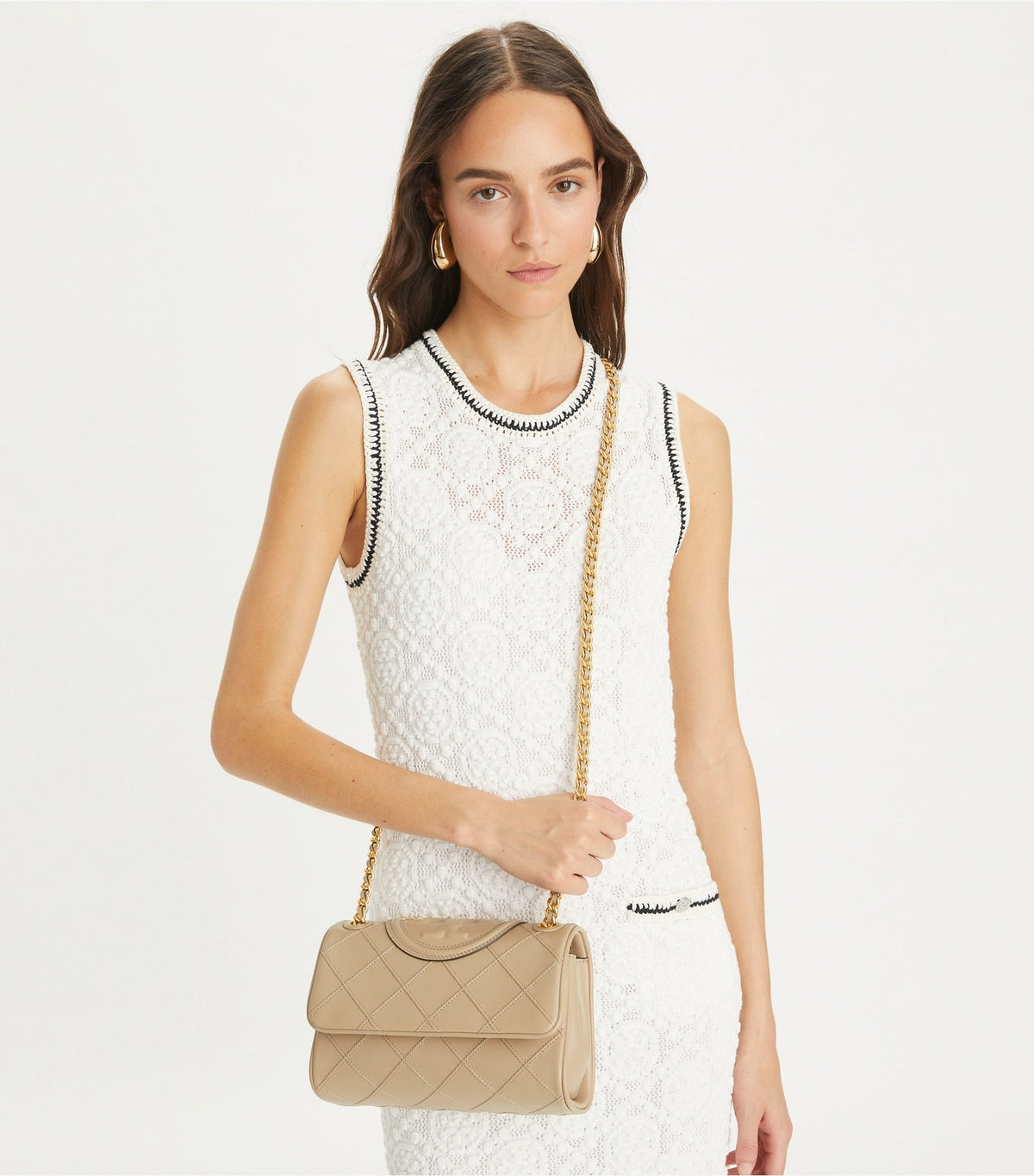 Tory Burch Fleming Soft Small Convertible Bag - Fresh Clay