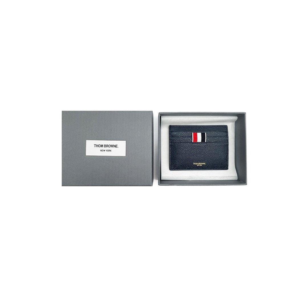 Thom Browne Anchor Embroidered Card Holder