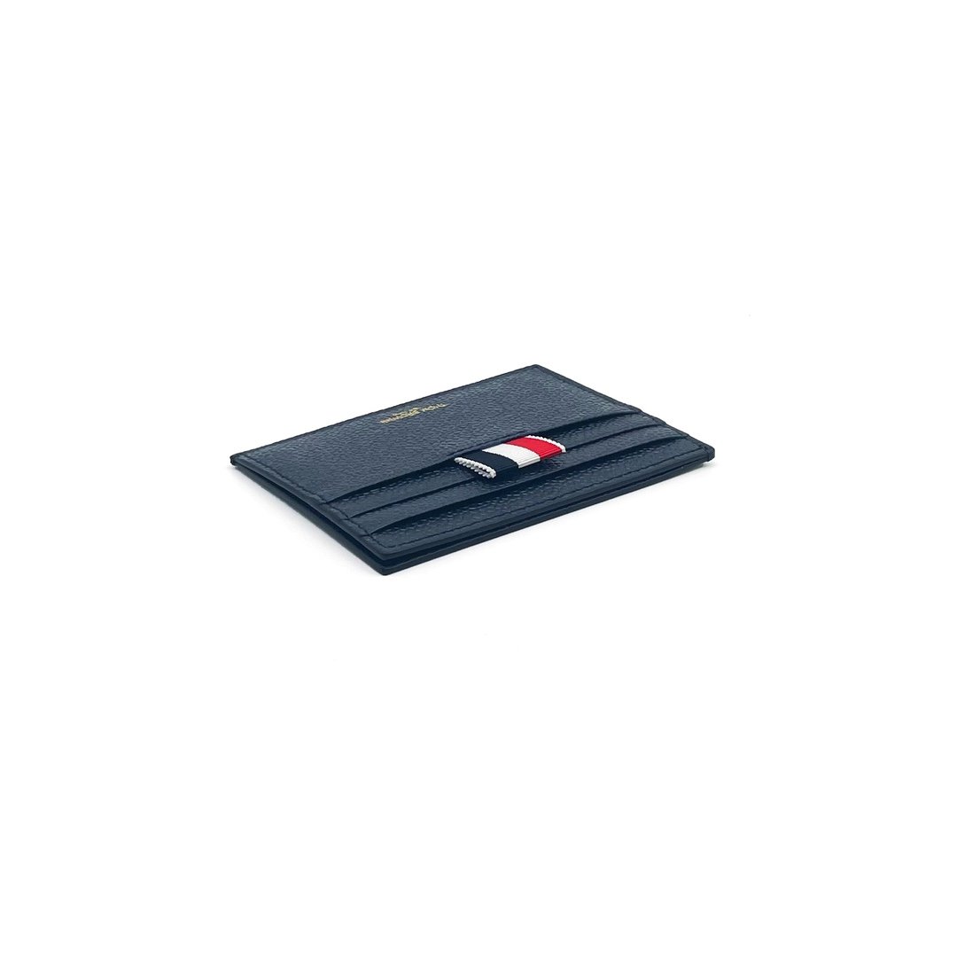 Thom Browne Anchor Embroidered Card Holder