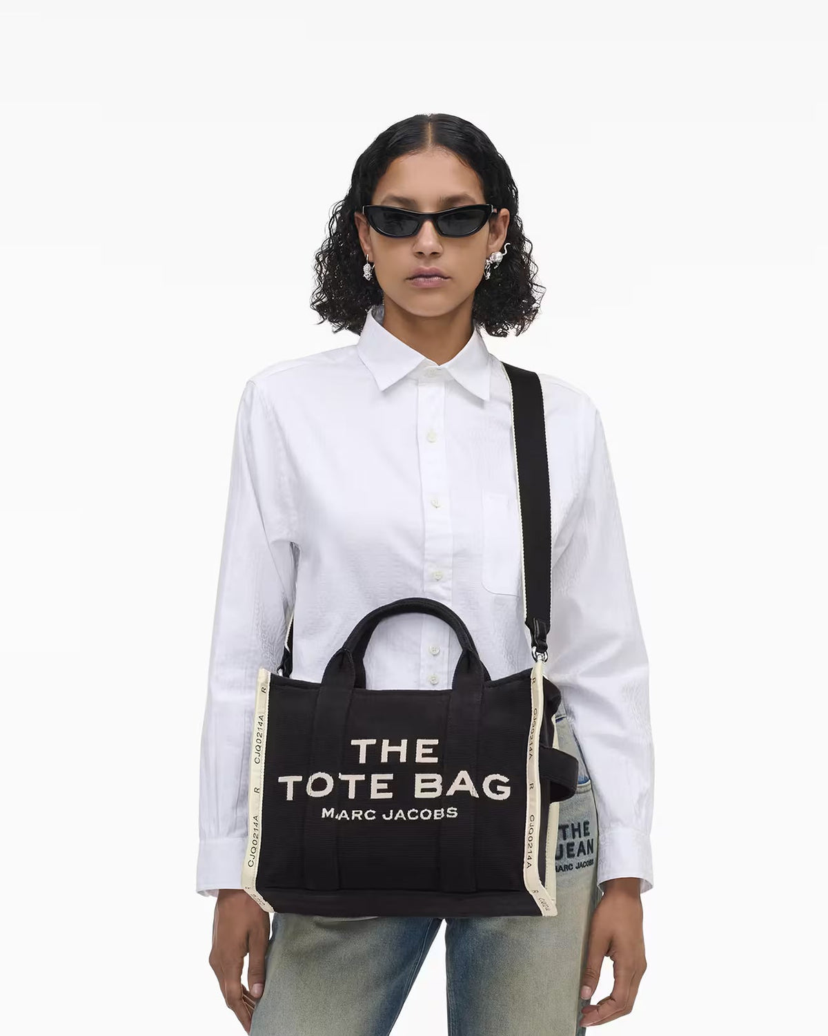 Marc Jacobs The Tote Bag Jacquard - Black