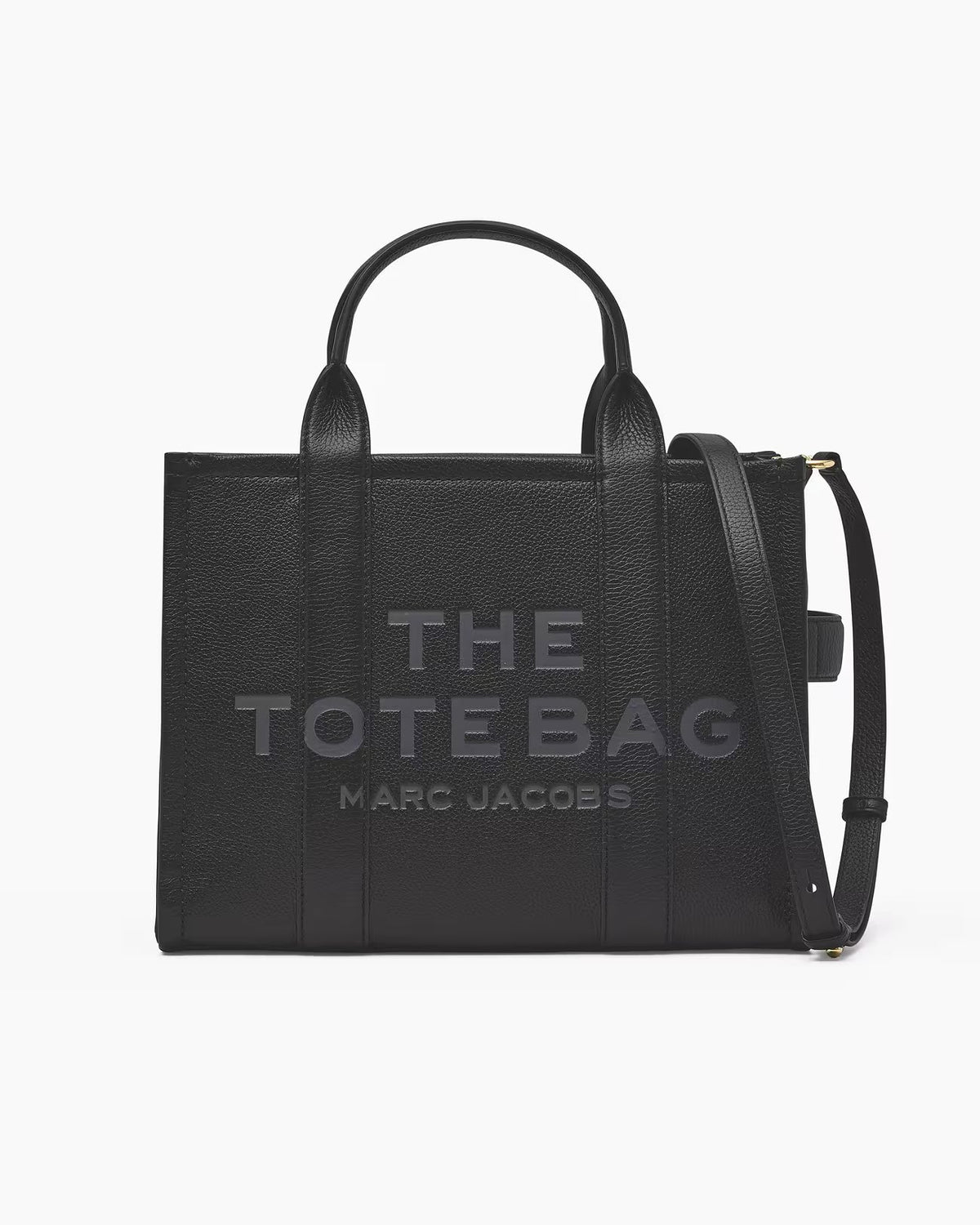 Marc Jacobs The Tote Bag Leather Medium - Black