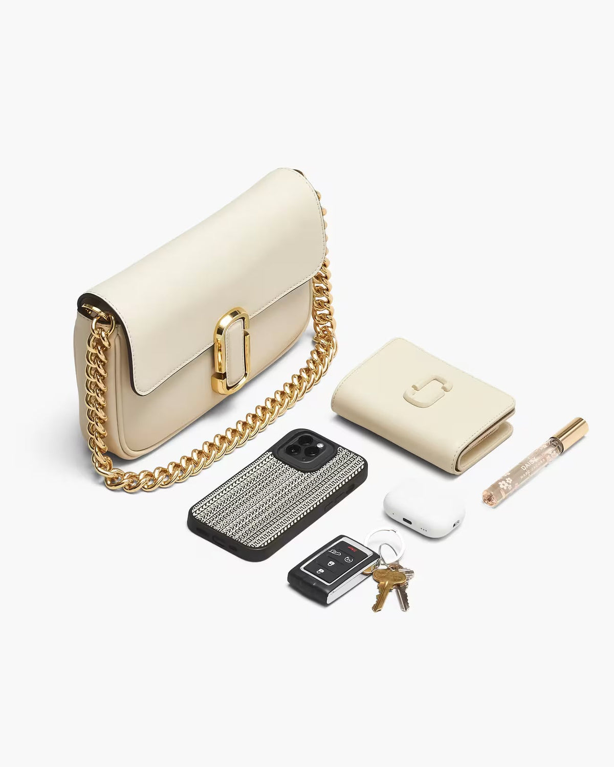 Marc Jacobs The J Marc Shoulder Bag - Black