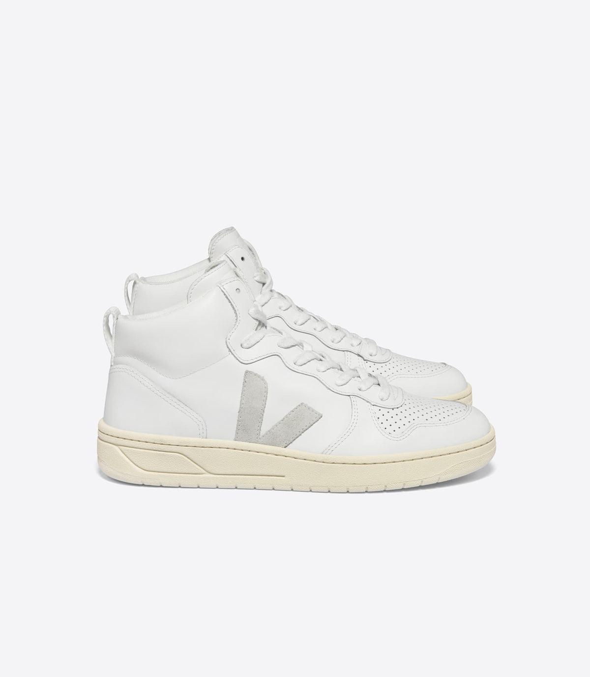 Veja V-15 High Top - White