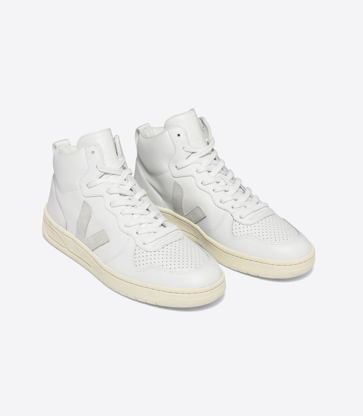Veja V-15 High Top - White
